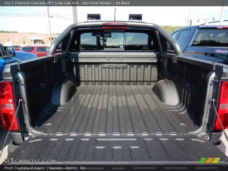 Satin Steel Metallic / Jet Black 2021 Chevrolet Colorado ZR2 Crew Cab 4x4