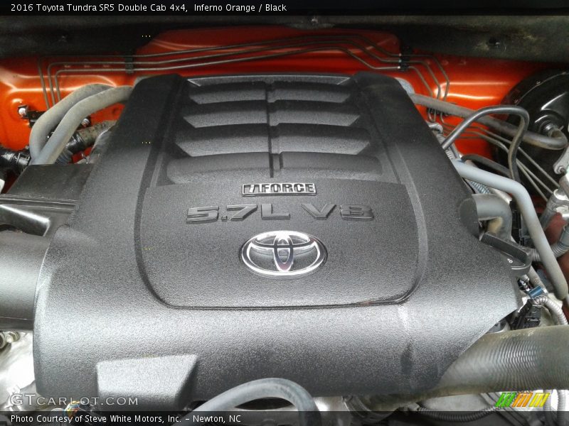  2016 Tundra SR5 Double Cab 4x4 Engine - 5.7 Liter i-Force DOHC 32-Valve VVT-i V8