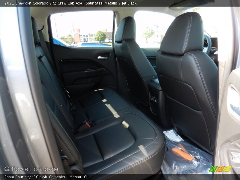 Satin Steel Metallic / Jet Black 2021 Chevrolet Colorado ZR2 Crew Cab 4x4