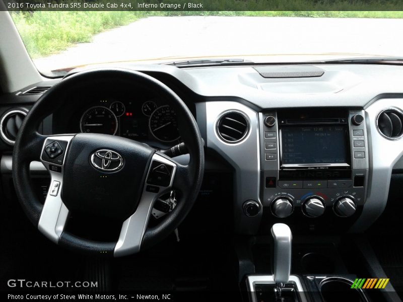 Inferno Orange / Black 2016 Toyota Tundra SR5 Double Cab 4x4