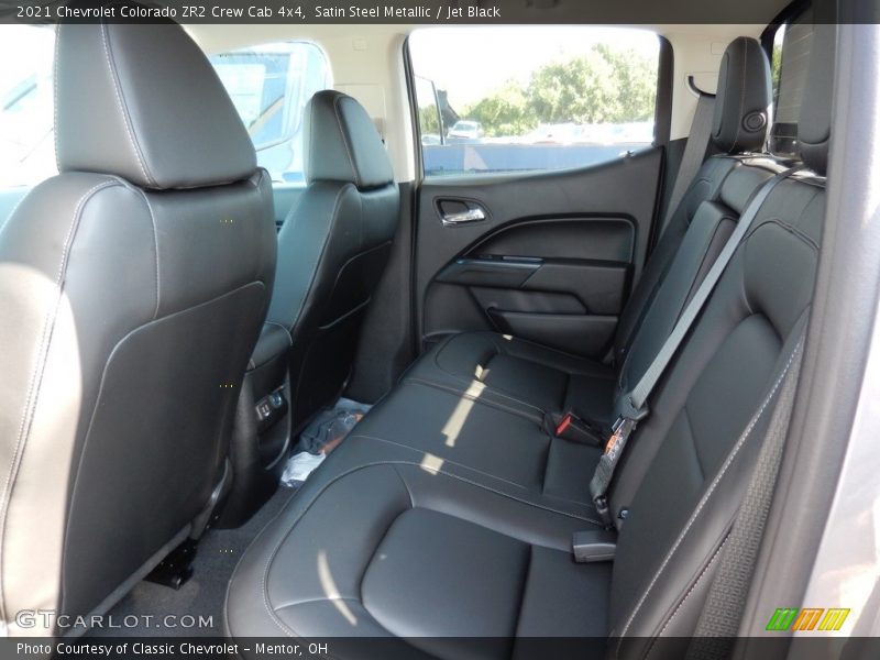 Satin Steel Metallic / Jet Black 2021 Chevrolet Colorado ZR2 Crew Cab 4x4