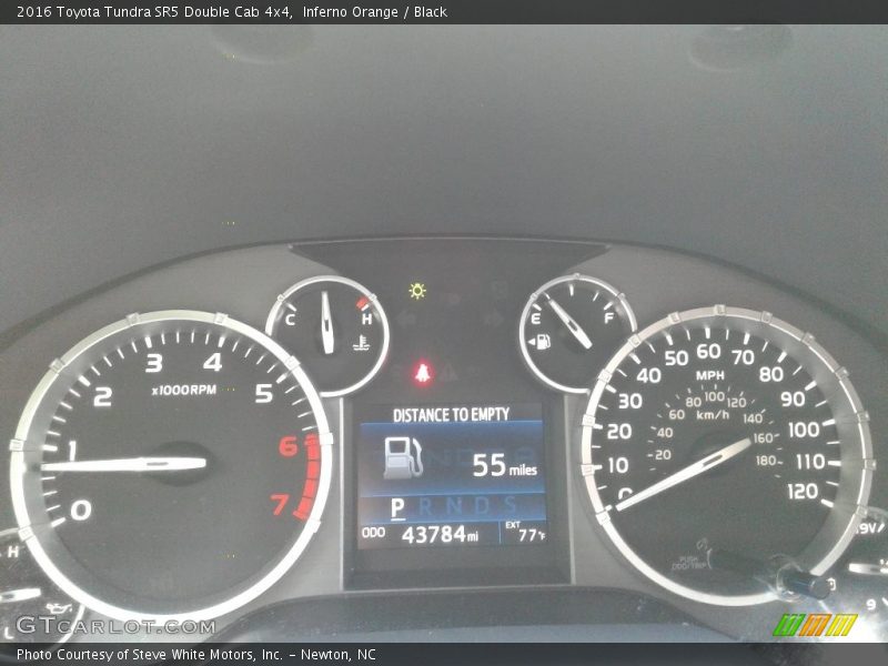  2016 Tundra SR5 Double Cab 4x4 SR5 Double Cab 4x4 Gauges