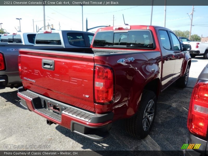 Cherry Red Tintcoat / Jet Black 2021 Chevrolet Colorado LT Crew Cab 4x4