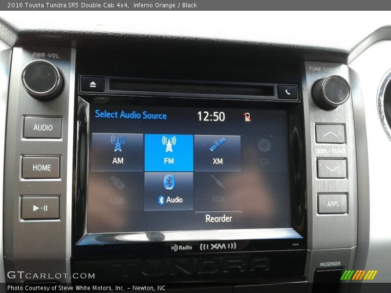 Controls of 2016 Tundra SR5 Double Cab 4x4