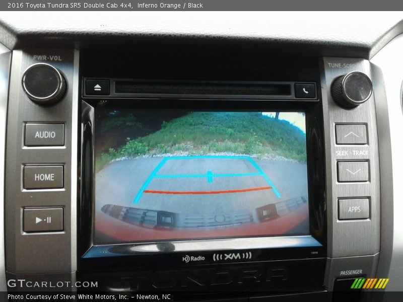 Inferno Orange / Black 2016 Toyota Tundra SR5 Double Cab 4x4
