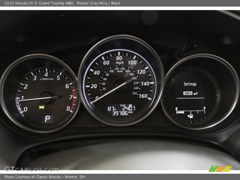  2015 CX-5 Grand Touring AWD Grand Touring AWD Gauges