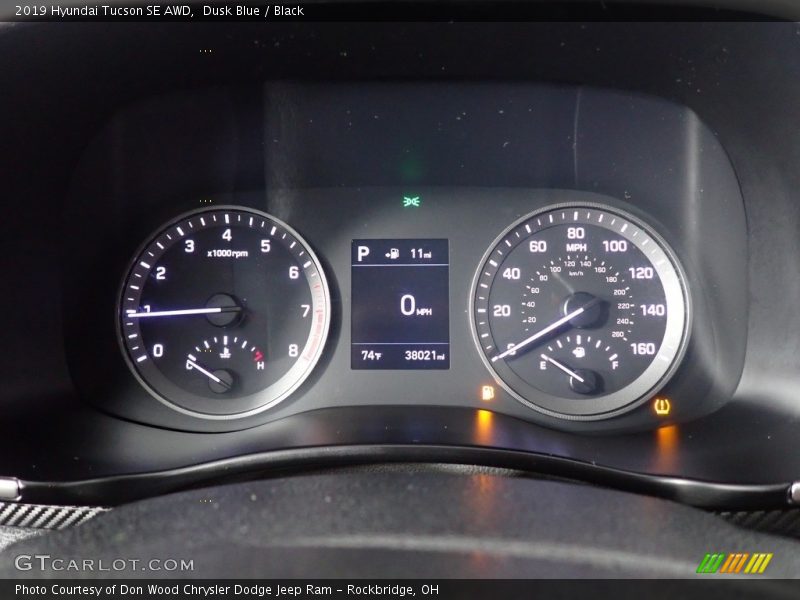 Dusk Blue / Black 2019 Hyundai Tucson SE AWD