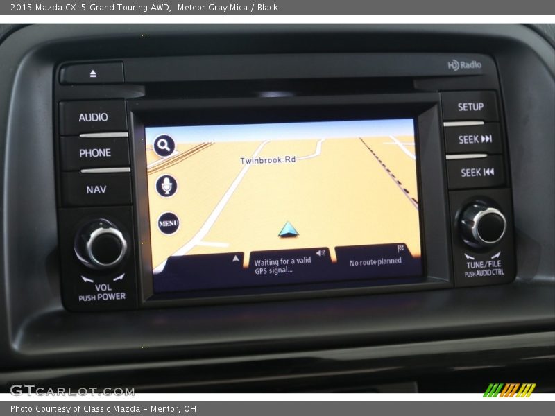 Navigation of 2015 CX-5 Grand Touring AWD