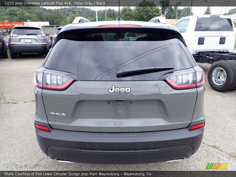 Sting-Gray / Black 2020 Jeep Cherokee Latitude Plus 4x4