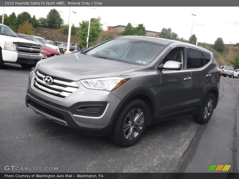 Mineral Gray / Gray 2016 Hyundai Santa Fe Sport AWD