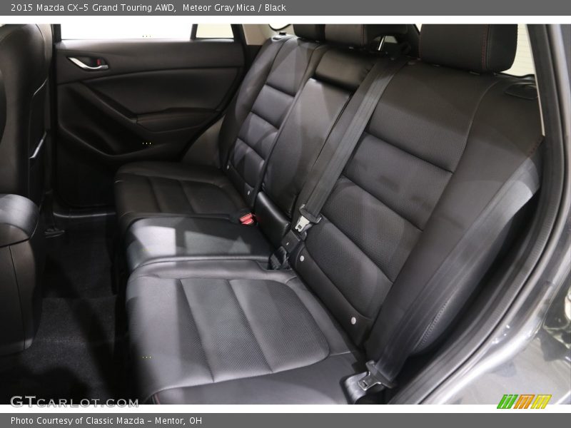 Meteor Gray Mica / Black 2015 Mazda CX-5 Grand Touring AWD