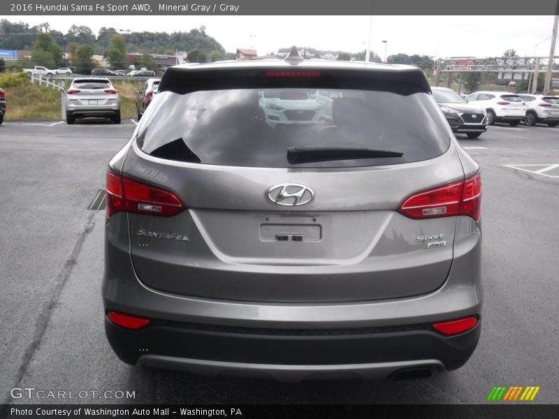 Mineral Gray / Gray 2016 Hyundai Santa Fe Sport AWD