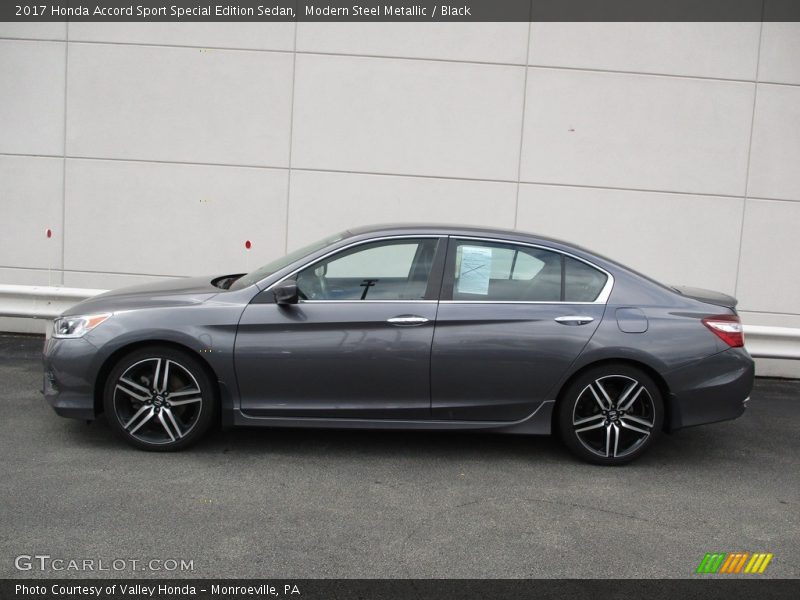 Modern Steel Metallic / Black 2017 Honda Accord Sport Special Edition Sedan