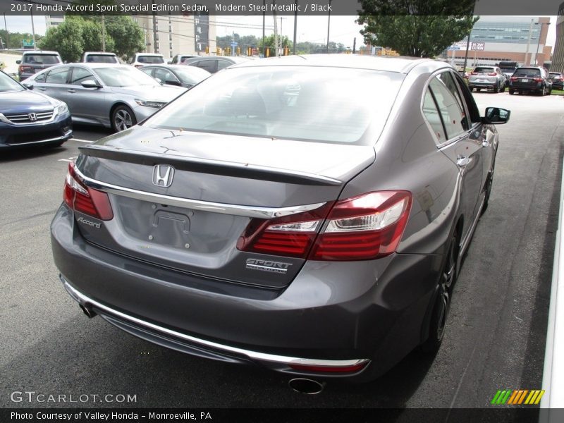 Modern Steel Metallic / Black 2017 Honda Accord Sport Special Edition Sedan