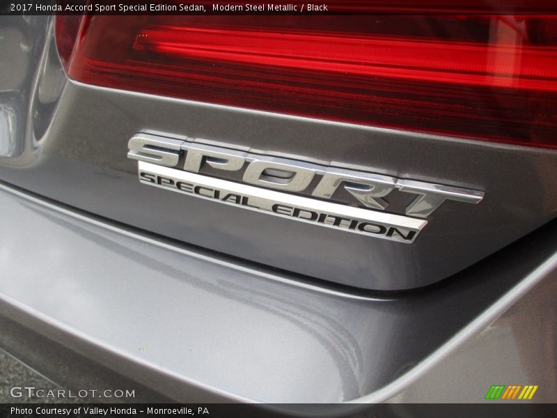 Modern Steel Metallic / Black 2017 Honda Accord Sport Special Edition Sedan