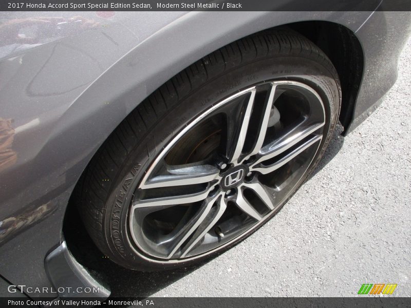 Modern Steel Metallic / Black 2017 Honda Accord Sport Special Edition Sedan