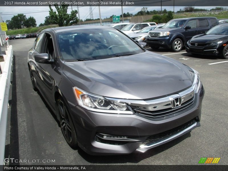 Modern Steel Metallic / Black 2017 Honda Accord Sport Special Edition Sedan