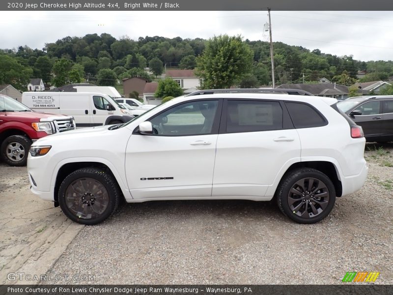 Bright White / Black 2020 Jeep Cherokee High Altitude 4x4