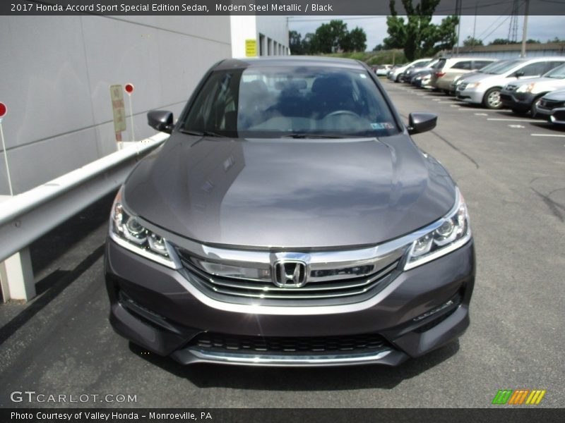 Modern Steel Metallic / Black 2017 Honda Accord Sport Special Edition Sedan