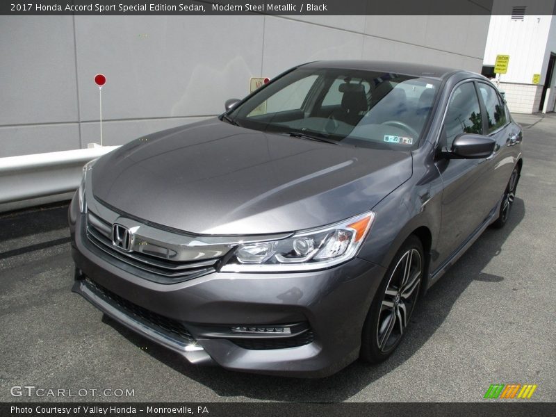 Modern Steel Metallic / Black 2017 Honda Accord Sport Special Edition Sedan