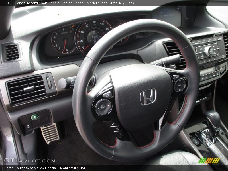 Modern Steel Metallic / Black 2017 Honda Accord Sport Special Edition Sedan