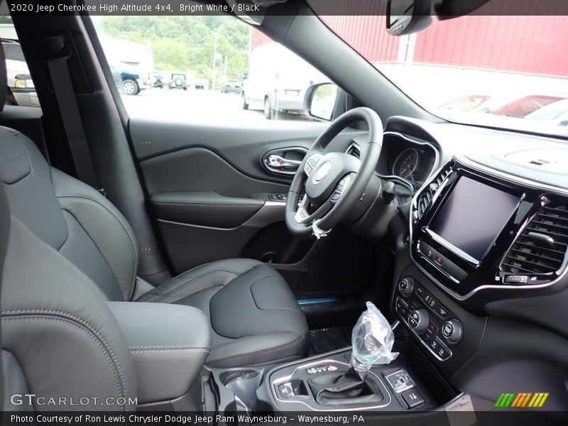 Bright White / Black 2020 Jeep Cherokee High Altitude 4x4