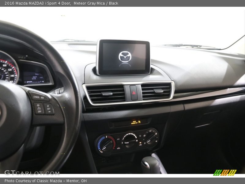 Dashboard of 2016 MAZDA3 i Sport 4 Door