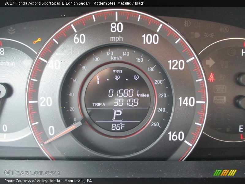 Modern Steel Metallic / Black 2017 Honda Accord Sport Special Edition Sedan