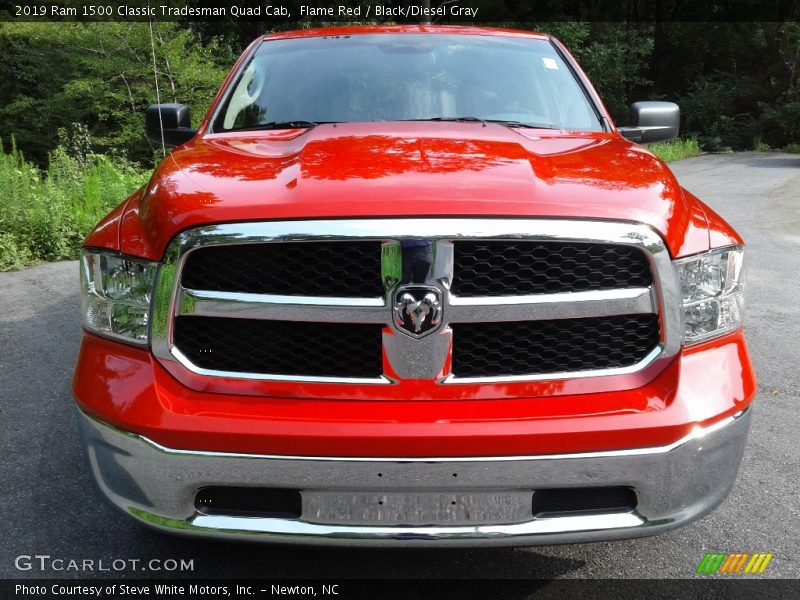 Flame Red / Black/Diesel Gray 2019 Ram 1500 Classic Tradesman Quad Cab