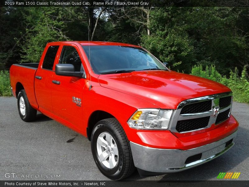 Front 3/4 View of 2019 1500 Classic Tradesman Quad Cab