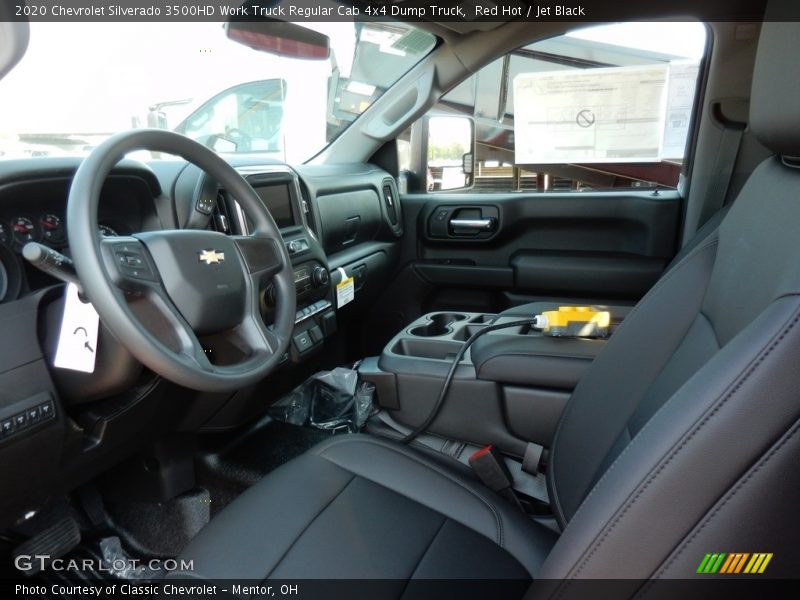 Red Hot / Jet Black 2020 Chevrolet Silverado 3500HD Work Truck Regular Cab 4x4 Dump Truck