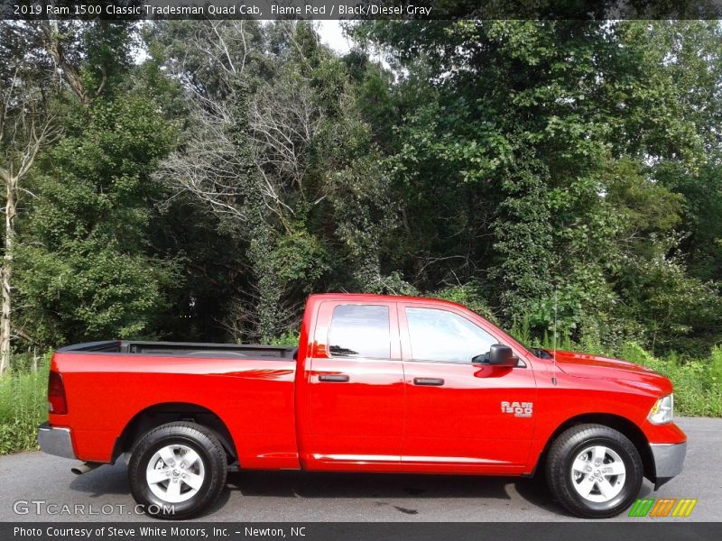 Flame Red / Black/Diesel Gray 2019 Ram 1500 Classic Tradesman Quad Cab