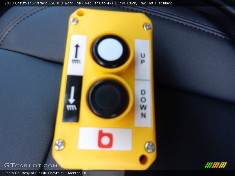 Red Hot / Jet Black 2020 Chevrolet Silverado 3500HD Work Truck Regular Cab 4x4 Dump Truck