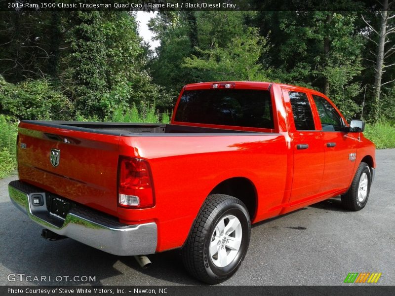 Flame Red / Black/Diesel Gray 2019 Ram 1500 Classic Tradesman Quad Cab
