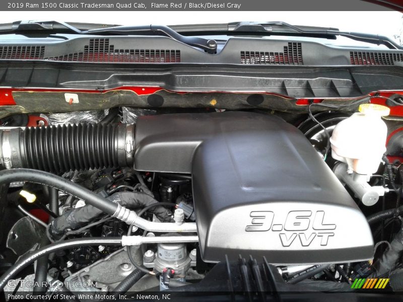 Flame Red / Black/Diesel Gray 2019 Ram 1500 Classic Tradesman Quad Cab