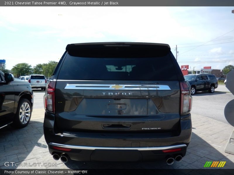 Graywood Metallic / Jet Black 2021 Chevrolet Tahoe Premier 4WD