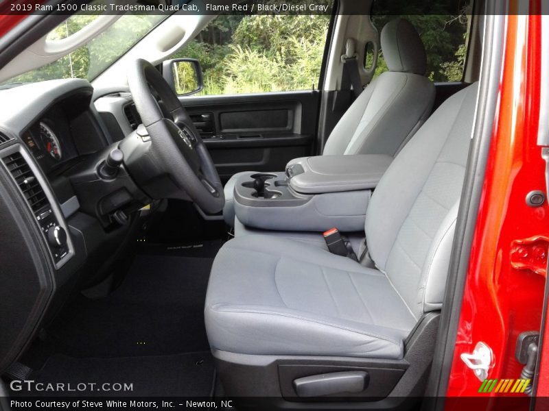 Flame Red / Black/Diesel Gray 2019 Ram 1500 Classic Tradesman Quad Cab