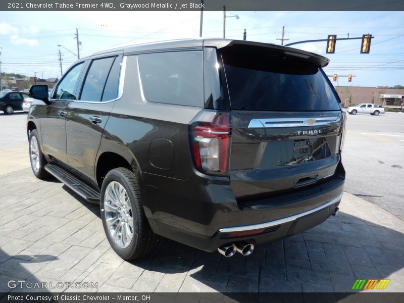 Graywood Metallic / Jet Black 2021 Chevrolet Tahoe Premier 4WD