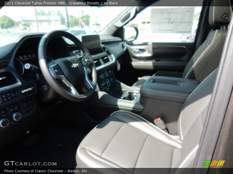 Graywood Metallic / Jet Black 2021 Chevrolet Tahoe Premier 4WD