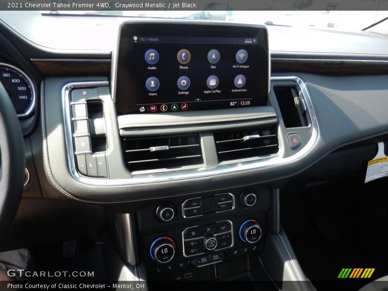 Graywood Metallic / Jet Black 2021 Chevrolet Tahoe Premier 4WD