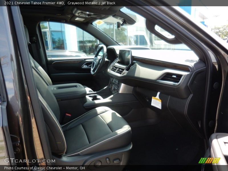 Graywood Metallic / Jet Black 2021 Chevrolet Tahoe Premier 4WD
