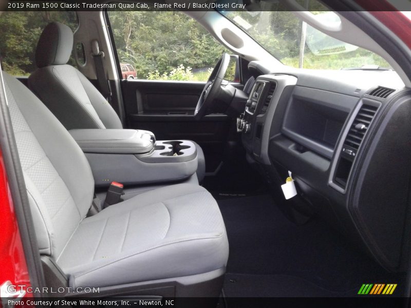 Flame Red / Black/Diesel Gray 2019 Ram 1500 Classic Tradesman Quad Cab