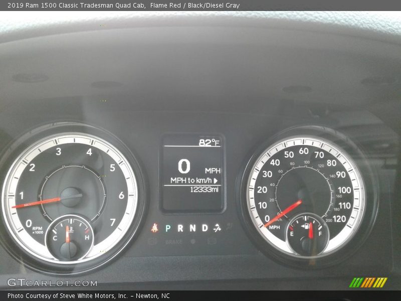Flame Red / Black/Diesel Gray 2019 Ram 1500 Classic Tradesman Quad Cab