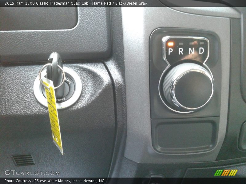 Flame Red / Black/Diesel Gray 2019 Ram 1500 Classic Tradesman Quad Cab