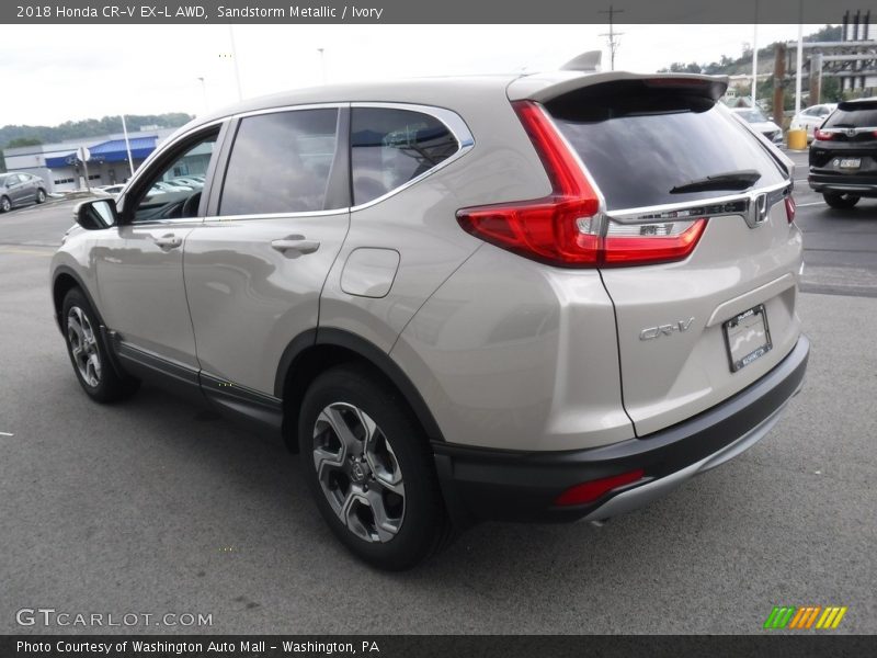 Sandstorm Metallic / Ivory 2018 Honda CR-V EX-L AWD