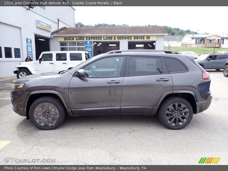 Granite Crystal Metallic / Black 2020 Jeep Cherokee High Altitude 4x4