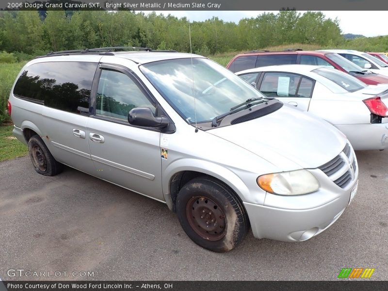 Bright Silver Metallic / Medium Slate Gray 2006 Dodge Grand Caravan SXT