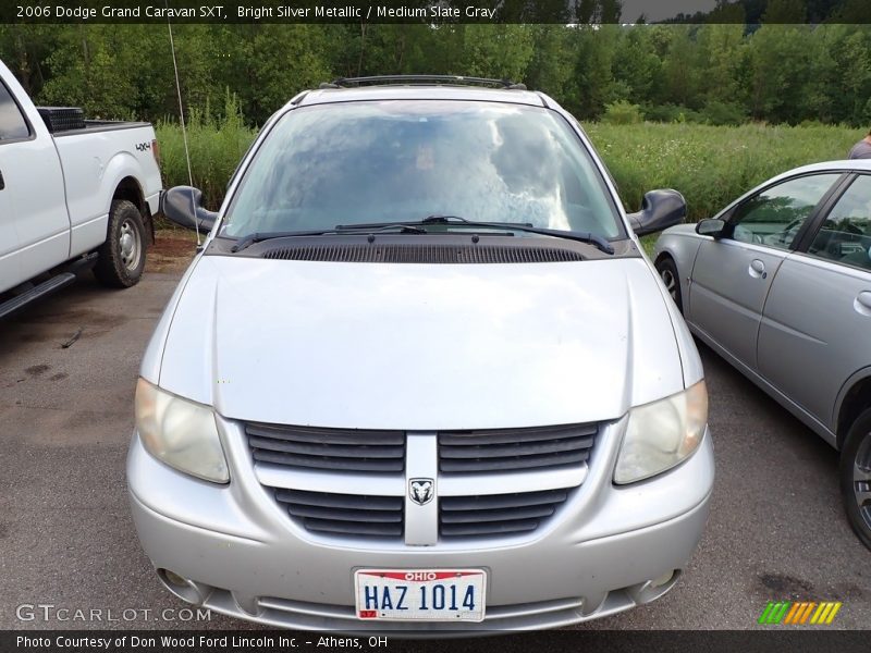 Bright Silver Metallic / Medium Slate Gray 2006 Dodge Grand Caravan SXT