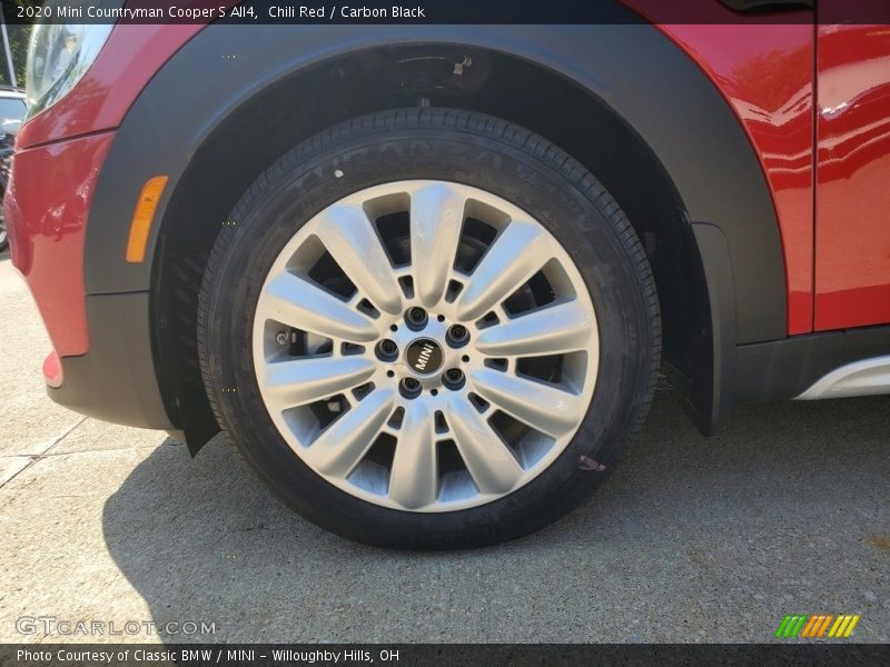 Chili Red / Carbon Black 2020 Mini Countryman Cooper S All4