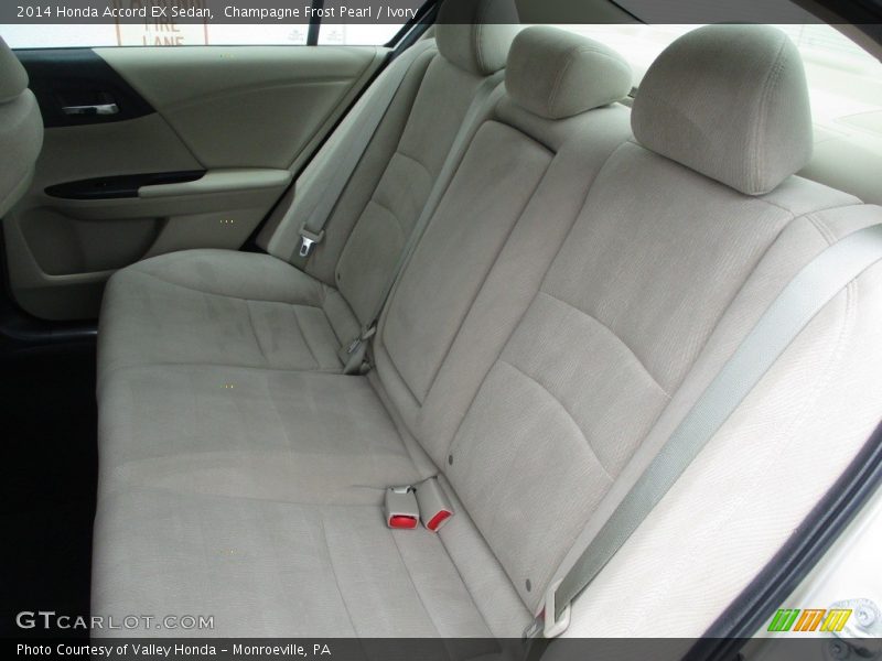 Champagne Frost Pearl / Ivory 2014 Honda Accord EX Sedan